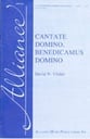 Cantate Domino, Benedicamus Domino SATB choral sheet music cover
